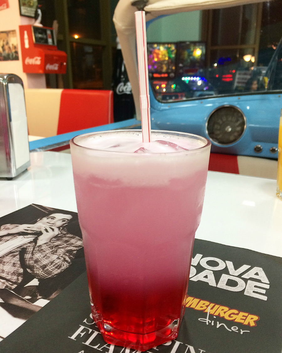 limonada com essencia de cereja