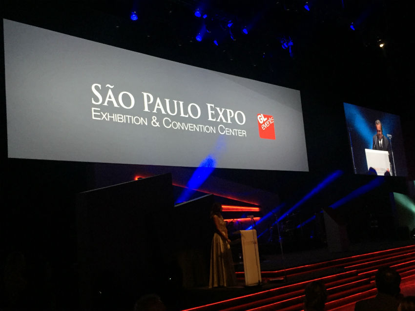 Inauguração São Paulo Expo